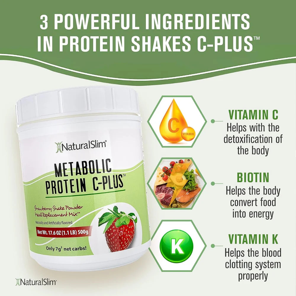 Metabolic Protein C Plus (Natural Slim) — VENCE: 02/2026