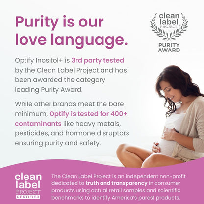 Myo Y D Chiro Inositol Con Folato Y Vitamina D Polvo 62g Optify