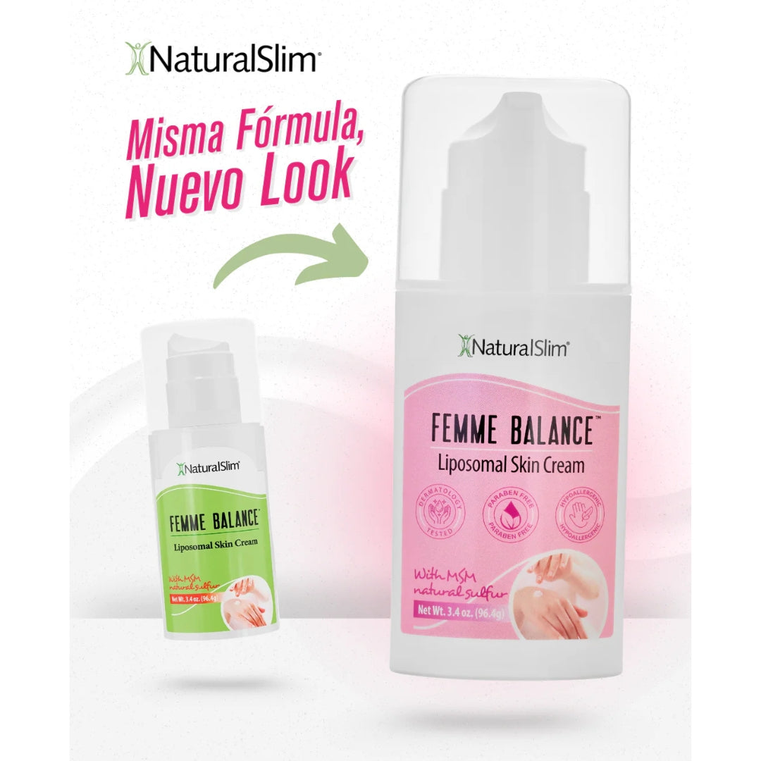 Femme Balance Crema De Progesterona Natural Slim