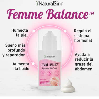 Femme Balance Crema De Progesterona Natural Slim