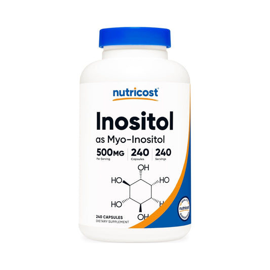 Inositol 500Mg 240 Caps Nutricost