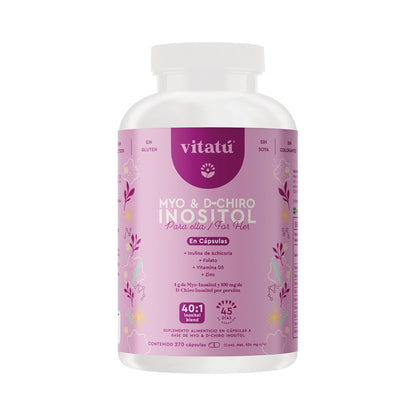 Myo inositol & D chiro Inositol 270 Caps Vitatu